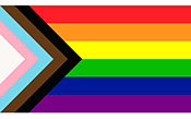 LGBT+ Progress Pride Flag